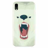 Husa silicon pentru Apple Iphone XR, Fierce Polar Bear Winter
