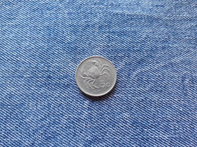 1e - 5 Cents 1986 Malta centi foto