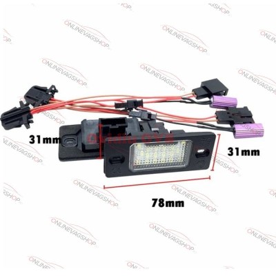 Set lampi LED numar Tiguan, Golf 5 Variant, Passat B5.5 Variant foto