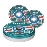 Set 10 discuri abrazive taiere metale Total - 115x1.2mm