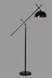 Cumpara ieftin Lampadar Hans lambader siyah ayak retro 3 baslikli Negru/Crom
