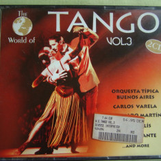 2 CD la pret de 1 - THE WORLD OF TANGO Vol. 3 - 2 C D Originale