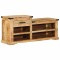 vidaXL bancă Maro 110 x 35 x 50 cm Lemn de mango solid 4019631