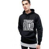 Hanorac Barbati Negru - Straight Outta Colentina - 2XL