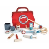 Geanta medic rosie 16 instrumente medicale