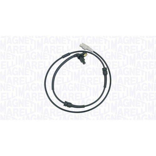 Senzor ABS Citroen Berlingo (M) 07.96-12.11; Peugeot Partner Box (5 G) 06.96-, Partner Mpv (5 G) 05.96-, Fata, MAGNETI MARELLI
