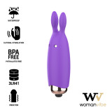 Vibrator Womanvibe Bugsy, Iepuras, pentru femei, 11.000 rpm, 7,3 cm