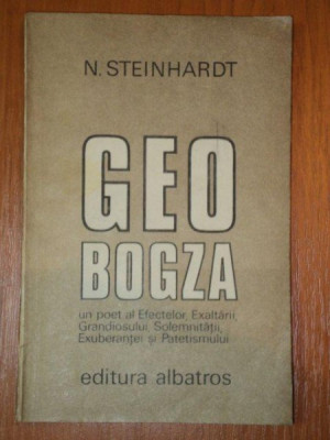 GEO BOGZA-N.STEINHARDT,BUC.1982 foto