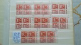 1946-1955 France tip Gerbes YT=83 bl4 coins dates MNH, Nestampilat