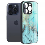 Cumpara ieftin Husa pentru iPhone 15 Pro Antisoc Personalizata Ocean Glaze, Techsuit
