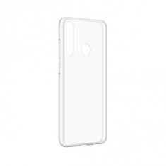 Husa Originala Huawei Y6P Transparenta Flexibile Clear Case + Cablu de date CADOU