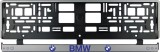 Cumpara ieftin Set 2 bucati, suport numar inmatriculare argintiu BMW II, Autohelix MSA