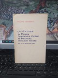 Nicolae Ceaușescu, Cuv&acirc;ntare la Plenara Comitetului Central al Partidului Comunist Rom&acirc;n din 16-17 decembrie 1980, Editura Politică București 1981 105, Alta editura