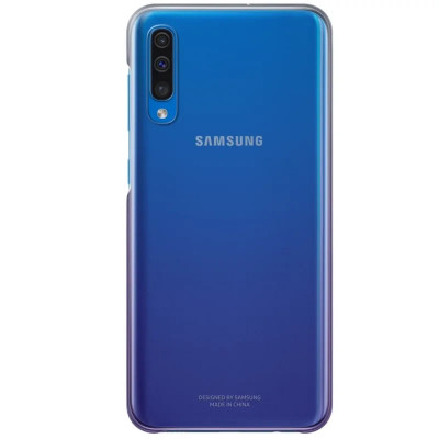 Husa Samsung Hard Gradiation Cover pentru Samsung Galaxy A50 Purple foto