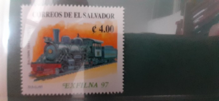 El Salvador-tranport,locomotive ,trenuri-serie completa nestampilat MNH-(T2)