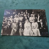 Fotografie istorica rara an 1931, embosat ,, Julietta 1931 " - NUNTA PRINCIPESEI ILEANA a Romaniei cu Arhiducele Anton al Austriei la Castel Pelisor