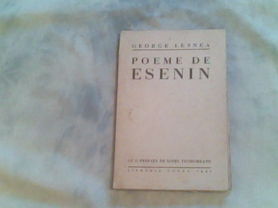 Poeme de Esenim-George Lesnea foto