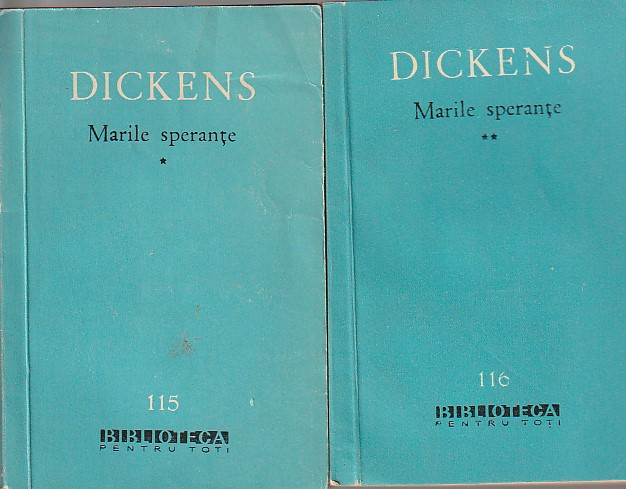 DICKENS - MARILE SPERANTE ( 2 VOLUME ) ( BPT 115-116 )