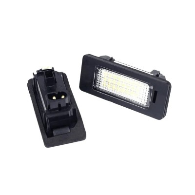 Set 2 lampi numar LED Canbus alb-rece 6000K pentru BMW Seriile E foto