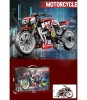 Constructor Motor Roșu Mare 467 Piese