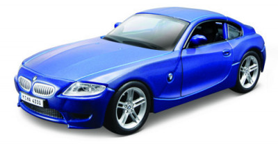 Macheta masinuta Bburago scara 1/32 BMW Z4 M Coupe Albastru 43100-43007 foto