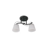 Cumpara ieftin Lustra Aria Crom+Alb 2xE27 60W, Erste