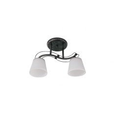Lustra Aria Crom+Alb 2xE27 60W