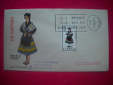 HOPCT PLIC S FDC 865 BADAJOS 1967 SPANIA COSTUME POPULARE/TRADITIONALE