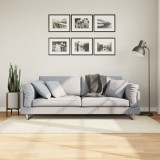 VidaXL Covor &bdquo;OVIEDO&rdquo;, fire scurte, bej, 100x200 cm