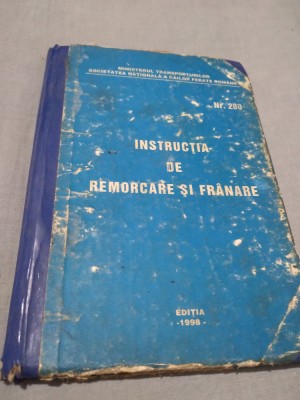INSTRUCTIA DE REMORCARE SI FRANARE 1998 foto