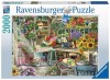 Puzzle Paradisul Gradinarului, 2000 Piese, Ravensburger