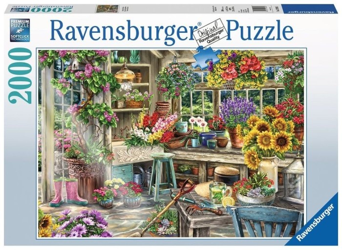 Puzzle Paradisul Gradinarului, 2000 Piese