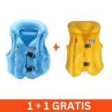 Vesta gonflabila inot pentru copii, marimea S, vinil, 1+1 gratis