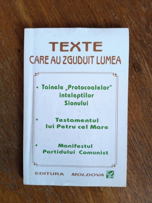 Texte care au zguduit lumea / R3P4S foto