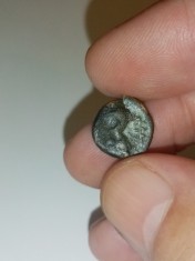 Moneda antica autentica, Imperiul Arsacid(Iran), 247-224 B. C. foto