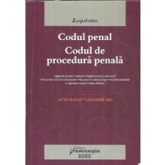 Codul penal. Codul de procedura penala