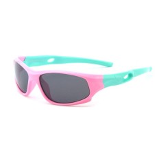 Ochelari pentru Copii Polarizati - Techsuit (816-C3) - Pink / Green