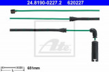 Senzor de avertizare,uzura placute de frana BMW Seria 3 (E46) (1998 - 2005) ATE 24.8190-0227.2