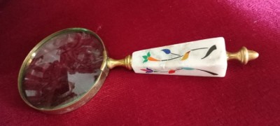 Lupa colectie maner marmura foto