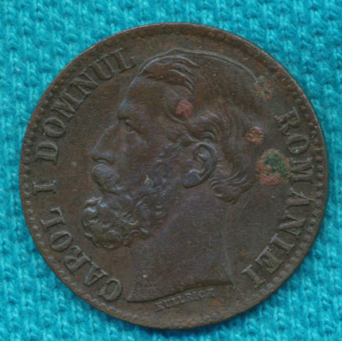 2 Bani 1879 - ROM&Acirc;NIA PRINCIPAT - CAROL I