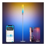 Lampadar LED Govee H6078 RGBICWW Cylinder, Wi-Fi + Bluetooth, 1500 lumeni, Control Aplicatie, Sincronizare muzica