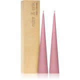 Ester &amp; erik cone candles old rose (no. 39) lumanare 2x25 cm