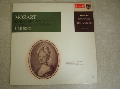 MOZART - Eine Kleine Nachtmusik - Vinil EP de Colectie PHILIPS foto