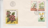 C12 - FDC Romania - Plante medicinale - LP1310 - 1993, Romania de la 1950, Flora