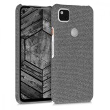 Cumpara ieftin Husa pentru Google Pixel 4a, Textil, Gri, 52048.22, Carcasa, Kwmobile