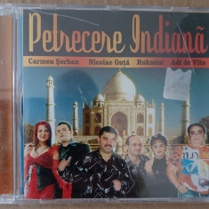 Petrecere Indiană cu Guță , Rukmini, C. Șerban , Adi de Vito , cd cu muzică