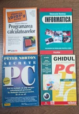 4 carti de informatica, in stare foarte buna