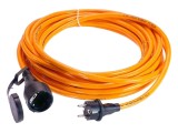 Prelungitor alimentare AS SCHWABE 3G2,5mm&sup2; 5m portocaliu 1 priză cod 859205