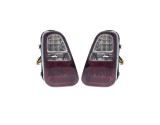 Stop spate, lampa Mini One/Cooper/Cabrio (R50/R52/R53), 07.2004-07.2007, model tuning, montare spate, stanga+dreapta, cu indicator led; LED+W16W; ros