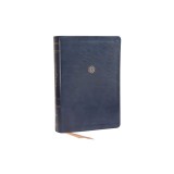 Niv, the Woman's Study Bible, Leathersoft, Blue, Full-Color, Thumb Indexed: Receiving God's Truth for Balance, Hope, and Transformation